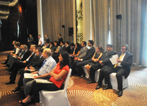 Second meeting of economy ministers of the Cooperation Council of Turkic Speaking States. Baku, Azerbaijan, Aug.14, 2012