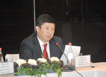 Second meeting of economy ministers of the Cooperation Council of Turkic Speaking States. Baku, Azerbaijan, Aug.14, 2012