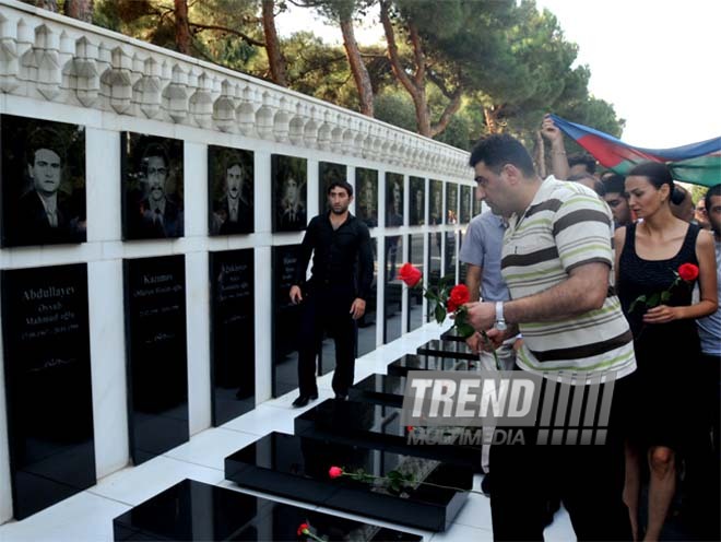 Officer Ramil Safarov convicted in Hungary returns to Azerbaijan. Baku, Azerbaijan, Aug.31, 2012