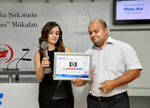 Day.Az media company awards winners with "People's Choice" premium. Baku, Azerbaijan, Sep.04, 2012 