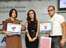 The winner of the survey "The Best Vacuum Cleaner" and the winner of the survey "Best refrigerator" - "Samsung", the winner of the survey "Best Iron" - "Tefal". Baku, Azerbaijan, Sep.04, 2012 