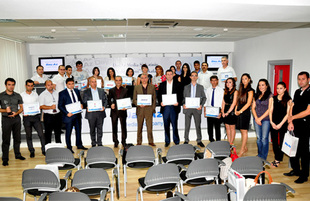 Day.Az media company awards winners with "People's Choice" premium. Baku, Azerbaijan, Sep.04, 2012 