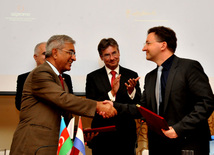 A memorandum of understanding for future cooperation has been signed between the Azerbaijan Diplomatic Academy (ADA) and the Maastricht School of Management (MSM) of the Netherlands. Baku, Azerbaijan, Sep.13, 2012