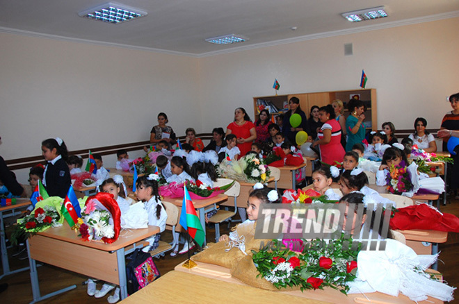 Azerbaijan marks Knowledge Day. Baku, Azerbaijan, Sept.15, 2012