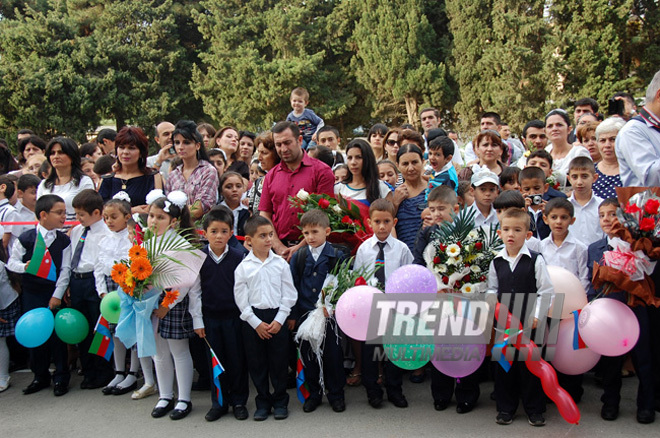 Azerbaijan marks Knowledge Day. Baku, Azerbaijan, Sept.15, 2012