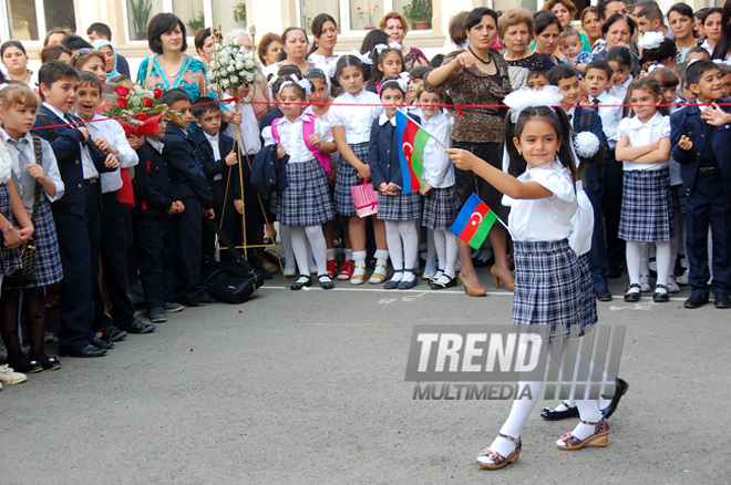 Azerbaijan marks Knowledge Day. Baku, Azerbaijan, Sept.15, 2012