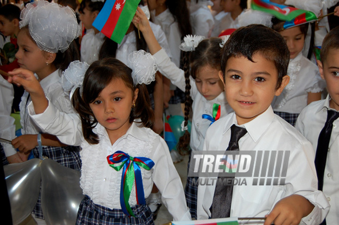 Azerbaijan marks Knowledge Day. Baku, Azerbaijan, Sept.15, 2012