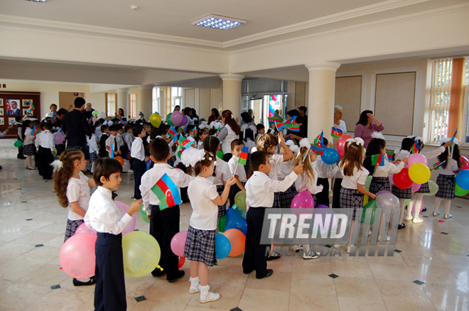 Azerbaijan marks Knowledge Day. Baku, Azerbaijan, Sept.15, 2012