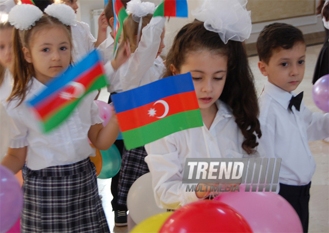 Azerbaijan marks Knowledge Day. Baku, Azerbaijan, Sept.15, 2012