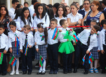 Azerbaijan marks Knowledge Day. Baku, Azerbaijan, Sept.15, 2012