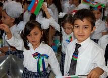 Azerbaijan marks Knowledge Day. Baku, Azerbaijan, Sept.15, 2012