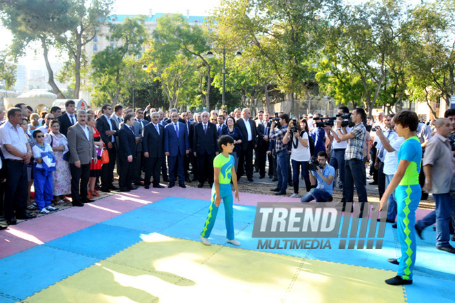 Azerbaijan celebrates Oil Workers Day, Baku, Azerbaijan, Sept.20, 2012