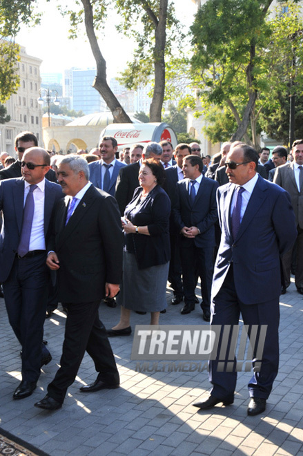 Azerbaijan celebrates Oil Workers Day, Baku, Azerbaijan, Sept.20, 2012