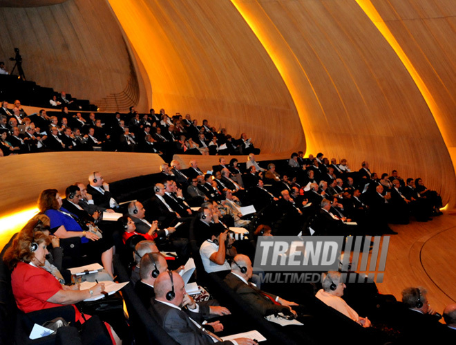 The 2nd Baku International Humanitarian Forum. Baku, Azerbaijan, Oct.04, 2012