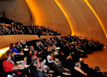 The 2nd Baku International Humanitarian Forum is being attended by 694 delegates from 70 countries and 7 influential international organizations. Baku, Azerbaijan, Oct.04, 2012