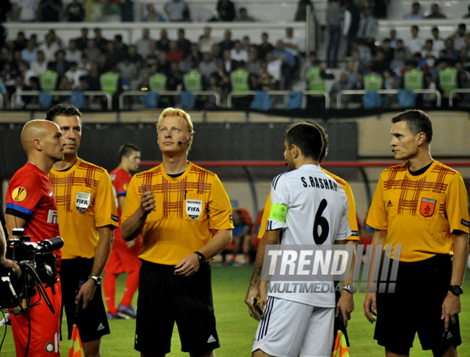 Azərbaycanın “Neftçi” futbol klubu ilə İtalyanın “İnter” klubu arasında Avropa Liqasının qrup mərhələsi çərçivəsində görüş. Bakı, Azərbaycan, 04 oktyabr 2012  