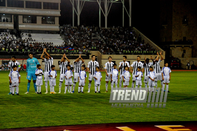 Azərbaycanın “Neftçi” futbol klubu ilə İtalyanın “İnter” klubu arasında Avropa Liqasının qrup mərhələsi çərçivəsində görüş. Bakı, Azərbaycan, 04 oktyabr 2012  