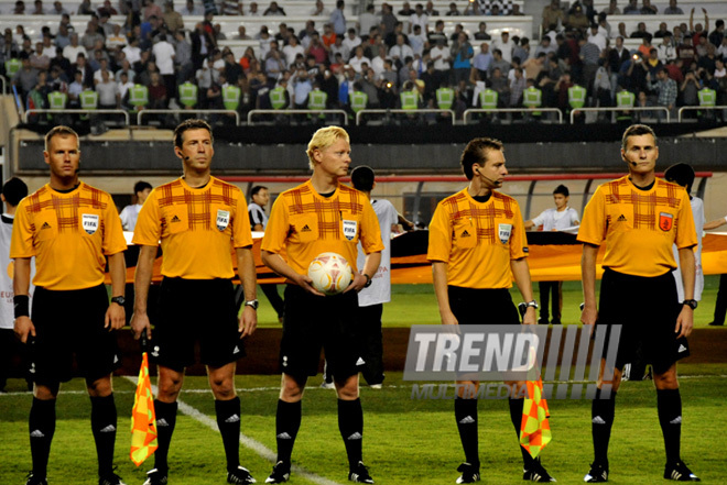 Azərbaycanın “Neftçi” futbol klubu ilə İtalyanın “İnter” klubu arasında Avropa Liqasının qrup mərhələsi çərçivəsində görüş. Bakı, Azərbaycan, 04 oktyabr 2012  