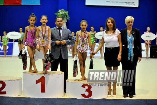 Bədii gimnastika üzrə 19-cu Bakı çempionatı. Bakı, Azərbaycan, 11 oktyabr 2012