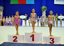 Bədii gimnastika üzrə 19-cu Bakı çempionatı. Bakı, Azərbaycan, 11 oktyabr 2012