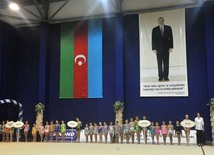 Bədii gimnastika üzrə 19-cu Bakı çempionatı. Bakı, Azərbaycan, 11 oktyabr 2012