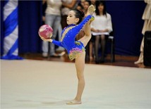 Bədii gimnastika üzrə 19-cu Bakı çempionatı. Bakı, Azərbaycan, 11 oktyabr 2012