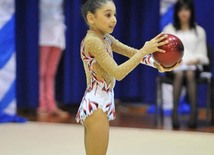 Bədii gimnastika üzrə 19-cu Bakı çempionatı. Bakı, Azərbaycan, 11 oktyabr 2012