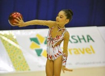 Bədii gimnastika üzrə 19-cu Bakı çempionatı. Bakı, Azərbaycan, 11 oktyabr 2012