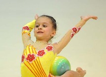 Bədii gimnastika üzrə 19-cu Bakı çempionatı. Bakı, Azərbaycan, 11 oktyabr 2012