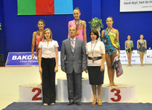 Bədii gimnastika üzrə 19-cu Bakı çempionatının ikinci günü. Bakı, Azərbaycan, 12 oktyabr 2012