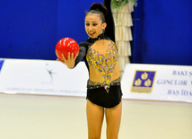 Bədii gimnastika üzrə 19-cu Bakı çempionatının ikinci günü. Bakı, Azərbaycan, 12 oktyabr 2012