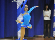 Bədii gimnastika üzrə 19-cu Bakı çempionatının ikinci günü. Bakı, Azərbaycan, 12 oktyabr 2012