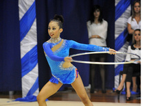 Bədii gimnastika üzrə 19-cu Bakı çempionatının ikinci günü. Bakı, Azərbaycan, 12 oktyabr 2012