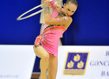 Bədii gimnastika üzrə 19-cu Bakı çempionatının ikinci günü. Bakı, Azərbaycan, 12 oktyabr 2012