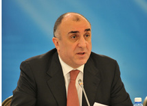 Azərbaycanın xarici işlər naziri Elmar Məmmədyarov. Bakı, Azərbaycan, 15 oktyabr 2012