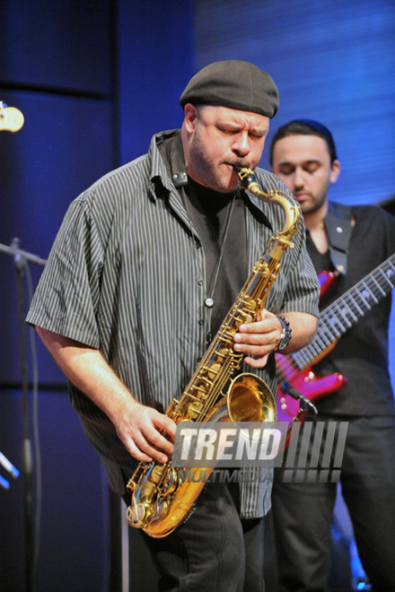 Opening of International Jazz Festival 2012. Baku, Azerbaijan, Oct.16, 2012