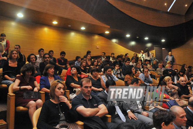 Opening of International Jazz Festival 2012. Baku, Azerbaijan, Oct.16, 2012