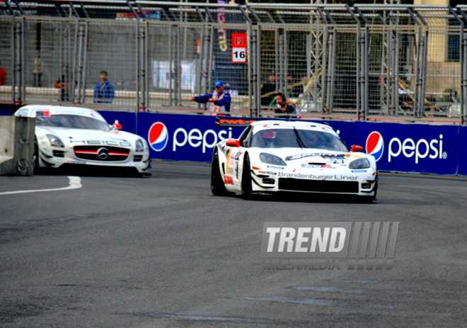 Bakıda "City Challenge" yarışlarının təsnifatlandırma sessiyası. Bakı, Azərbaycan, 26 oktyabr 2012
