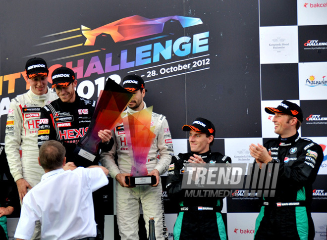 Winners of GT3 "City Challenge" final race in Baku identified. Baku, Azerbaijan, Oct.28, 2012