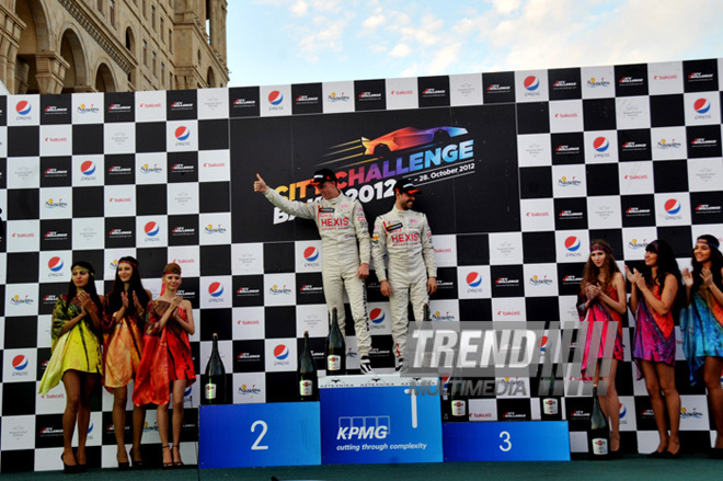 Bakıda "City Challenge" yarışlarının GT3 finalının qalibi müəyyənləşib. Azərbaycan, 28 oktyabr 2012