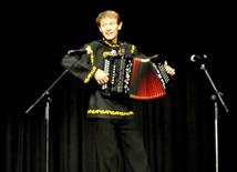 Baku hosts concert of folk ensemble "Russkie dikovinki" from Moscow. Azerbaijan, Oct.30, 2012