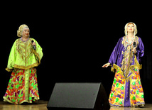 Baku hosts concert of folk ensemble "Russkie dikovinki" from Moscow. Azerbaijan, Oct.30, 2012