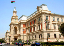 Azerbaijan celebrates National Flag Day on November 9. Baku, Azerbaijan. 2012 