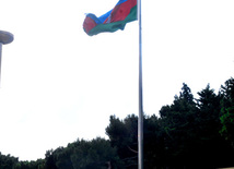 Azerbaijan celebrates National Flag Day on November 9. Baku, Azerbaijan. 2012 