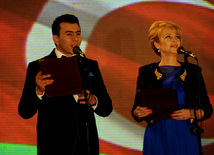 A grand concert was held in Baku in connection with the State Flag Day. Azerbaijan, Nov.09, 2012