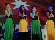 A grand concert was held in Baku in connection with the State Flag Day. Azerbaijan, Nov.09, 2012