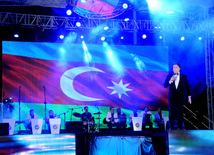 A grand concert was held in Baku in connection with the State Flag Day. Azerbaijan, Nov.09, 2012