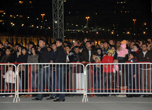 A grand concert was held in Baku in connection with the State Flag Day. Azerbaijan, Nov.09, 2012