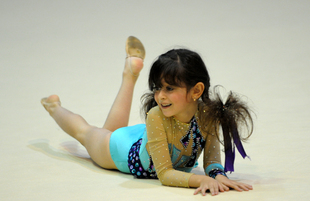 В Баку завершилось 19-е первенство Азербайджана по художественной гимнастике. Азербайджан, 17 ноября 2012 г. 