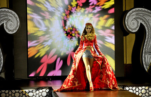 Fashion Contest of Young Designers "Art fashon", held within II National Creative Youth Forum in Baku. Azerbaijan, Nov.30, 2012